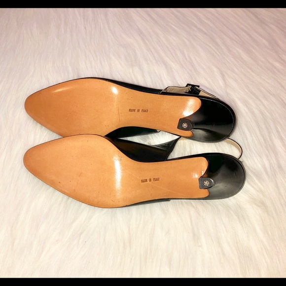 Salvatore Ferragamo Vintage Leather Slingback-10.5 - Picture 4 of 7